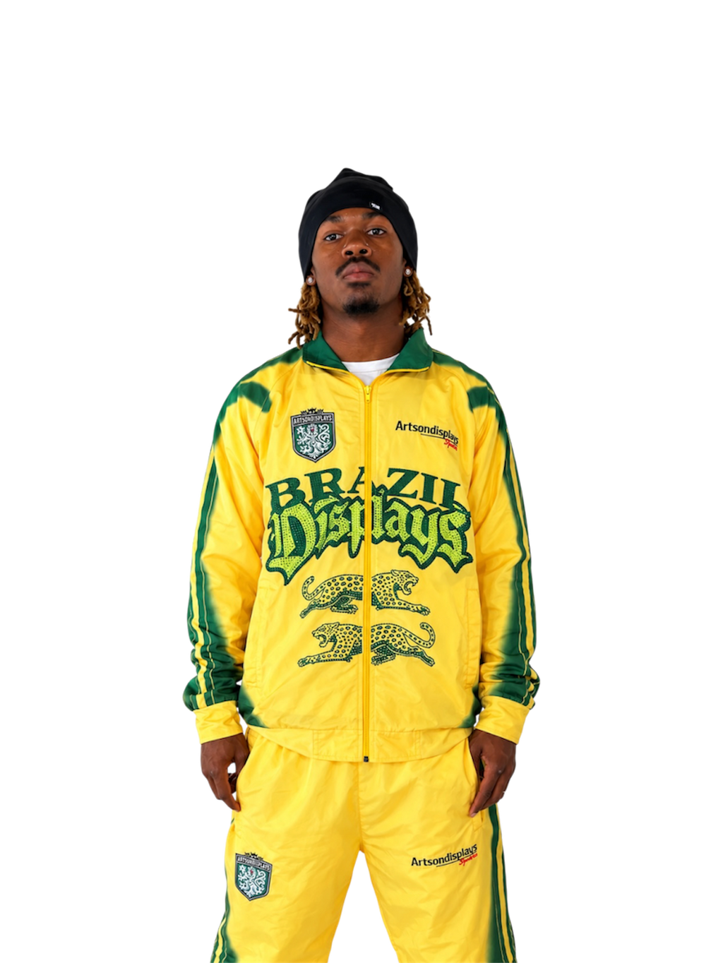 Gemstone Yellow Sports Track Jacket