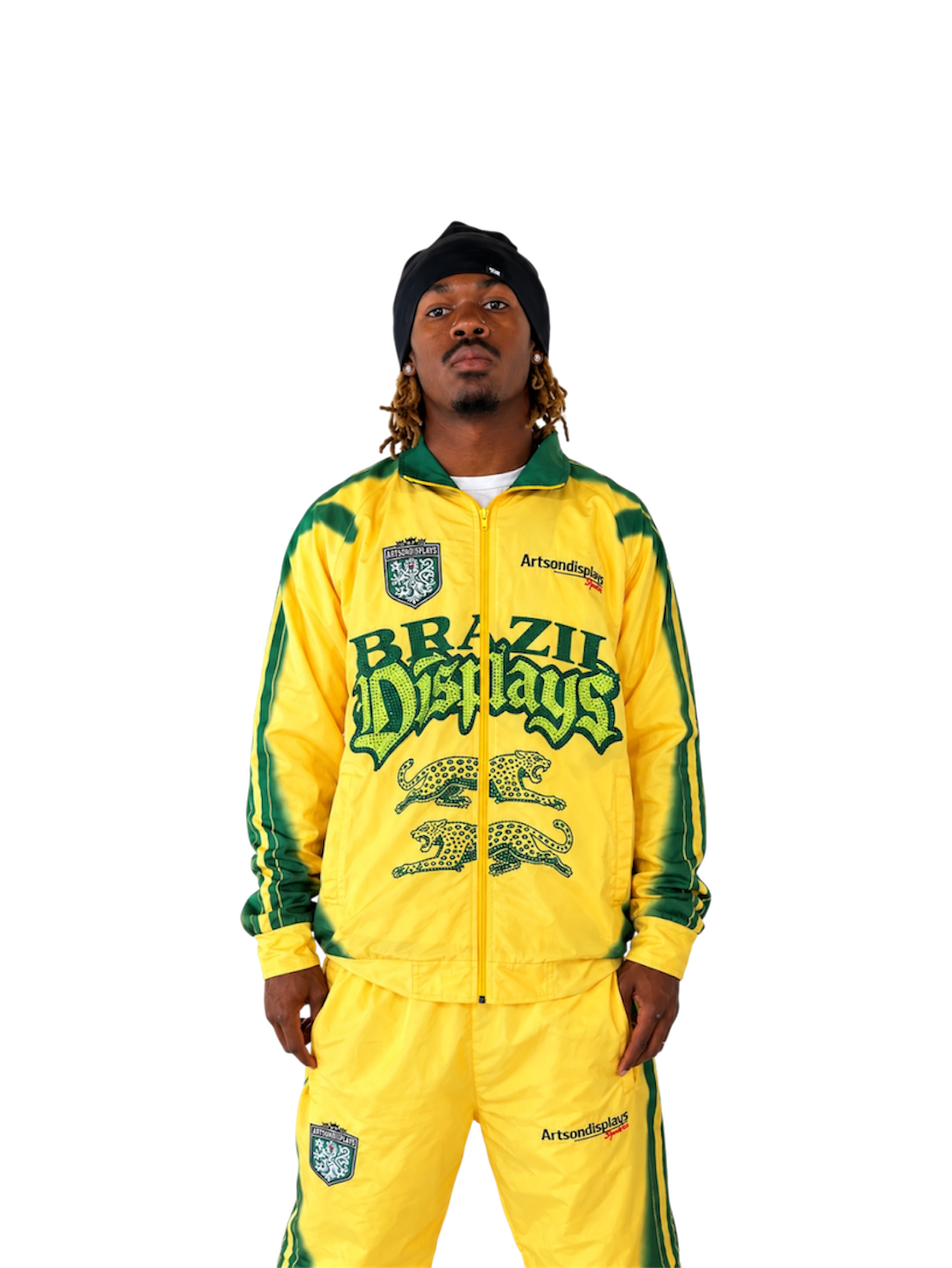 Gemstone Yellow Sports Track Jacket
