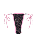 Cheetah Print Rhinestone Bikini Bottom