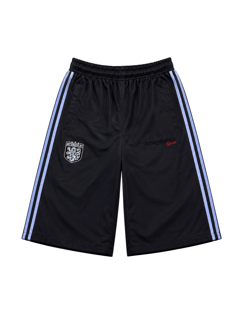 Convertible Black Sport Trackpants