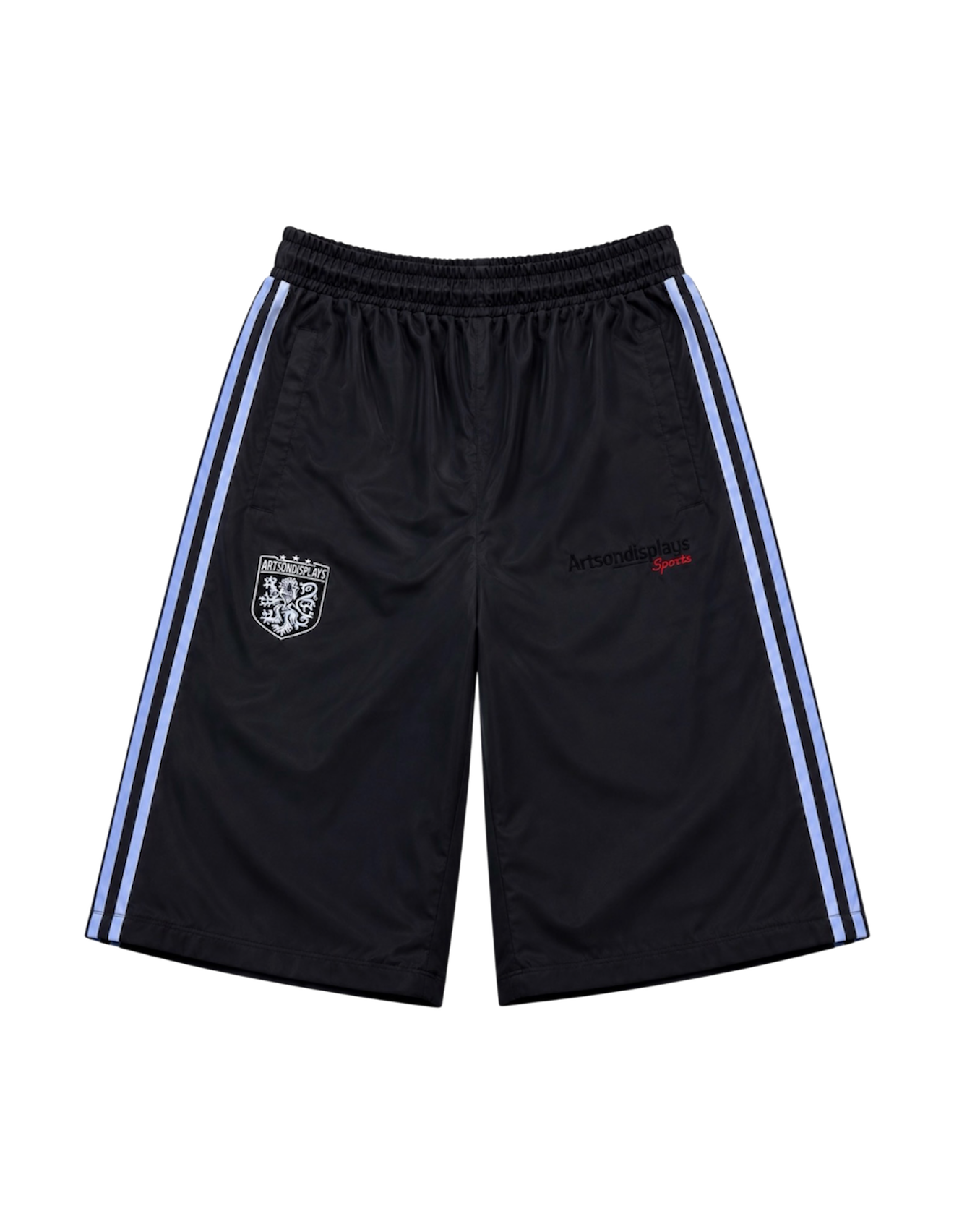 Convertible Black Sport Trackpants