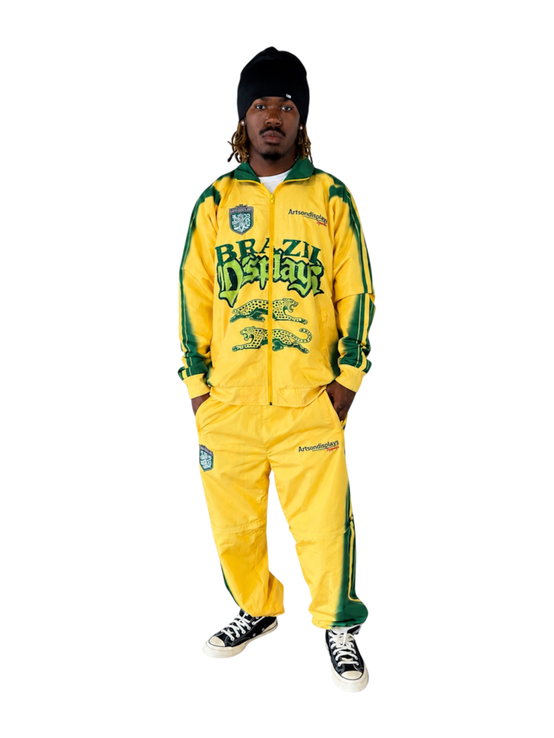Gemstone Yellow Sports Track Jacket