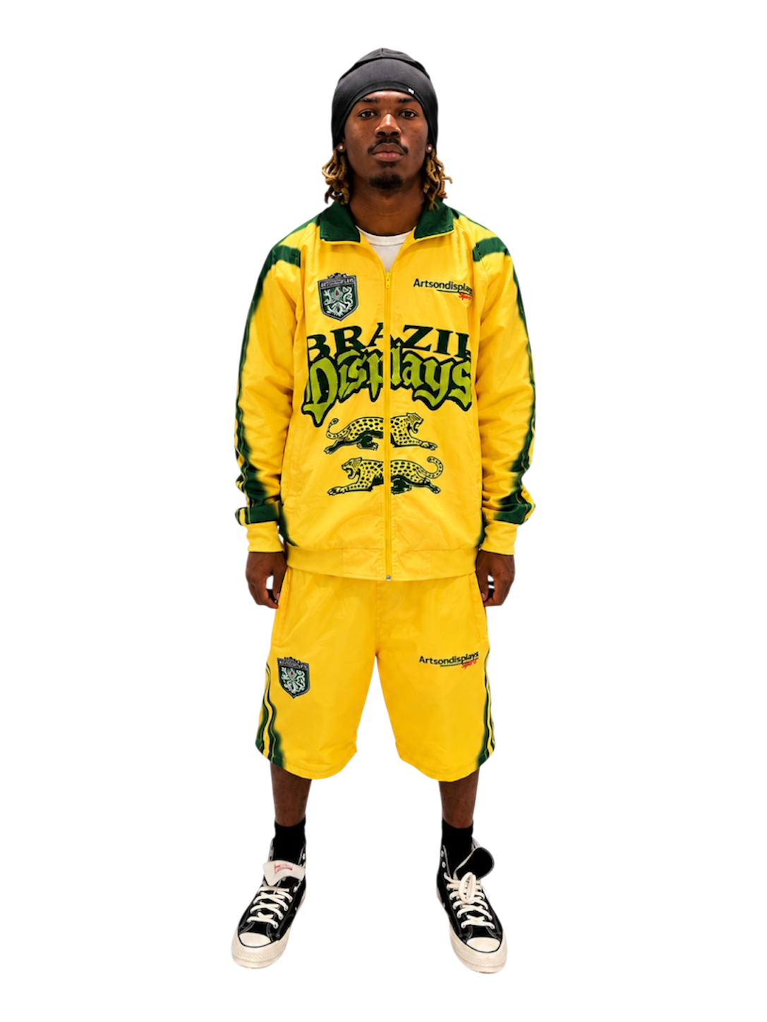 Gemstone Yellow Sports Track Jacket