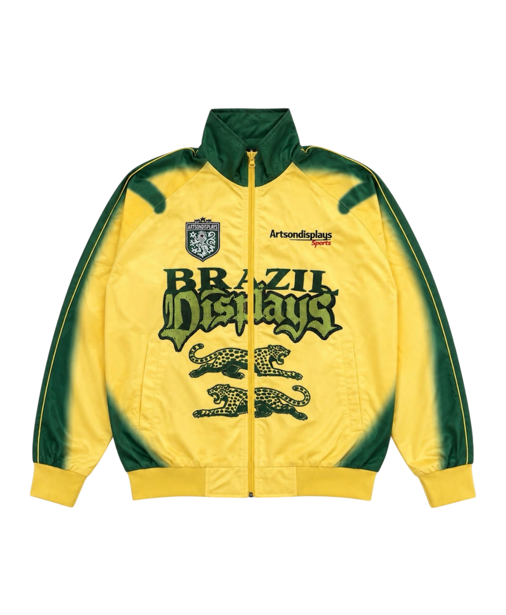 Gemstone Yellow Sports Track Jacket
