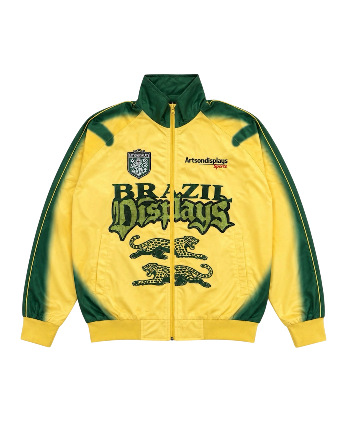 Gemstone Yellow Sports Track Jacket