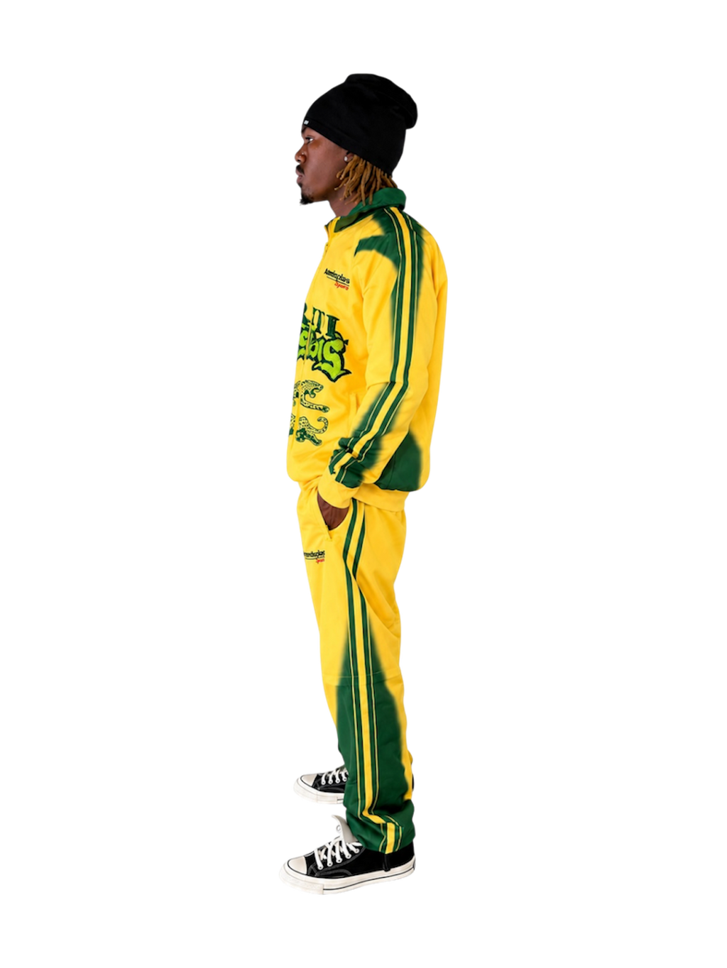 Gemstone Yellow Sports Track Jacket