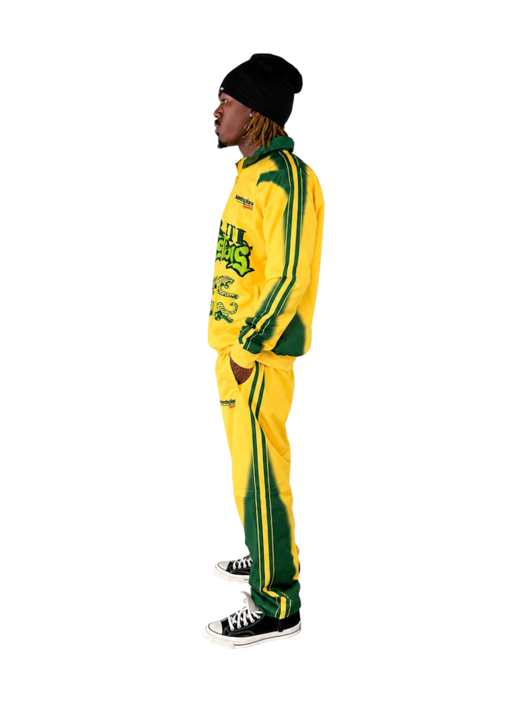 Gemstone Yellow Sports Track Jacket
