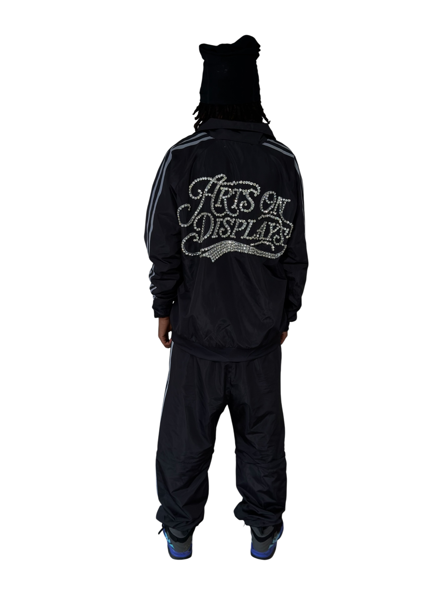Gemstone Black Sports Track Jacket