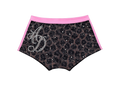 Cheetah Print Rhinestone Bikini Shorts