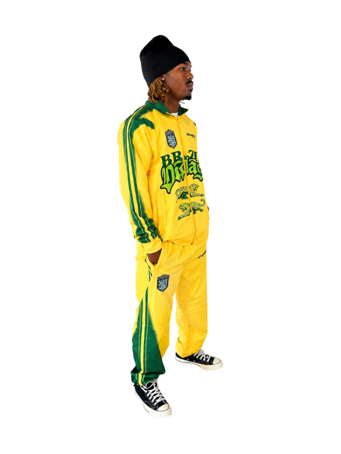 Gemstone Yellow Sports Track Jacket