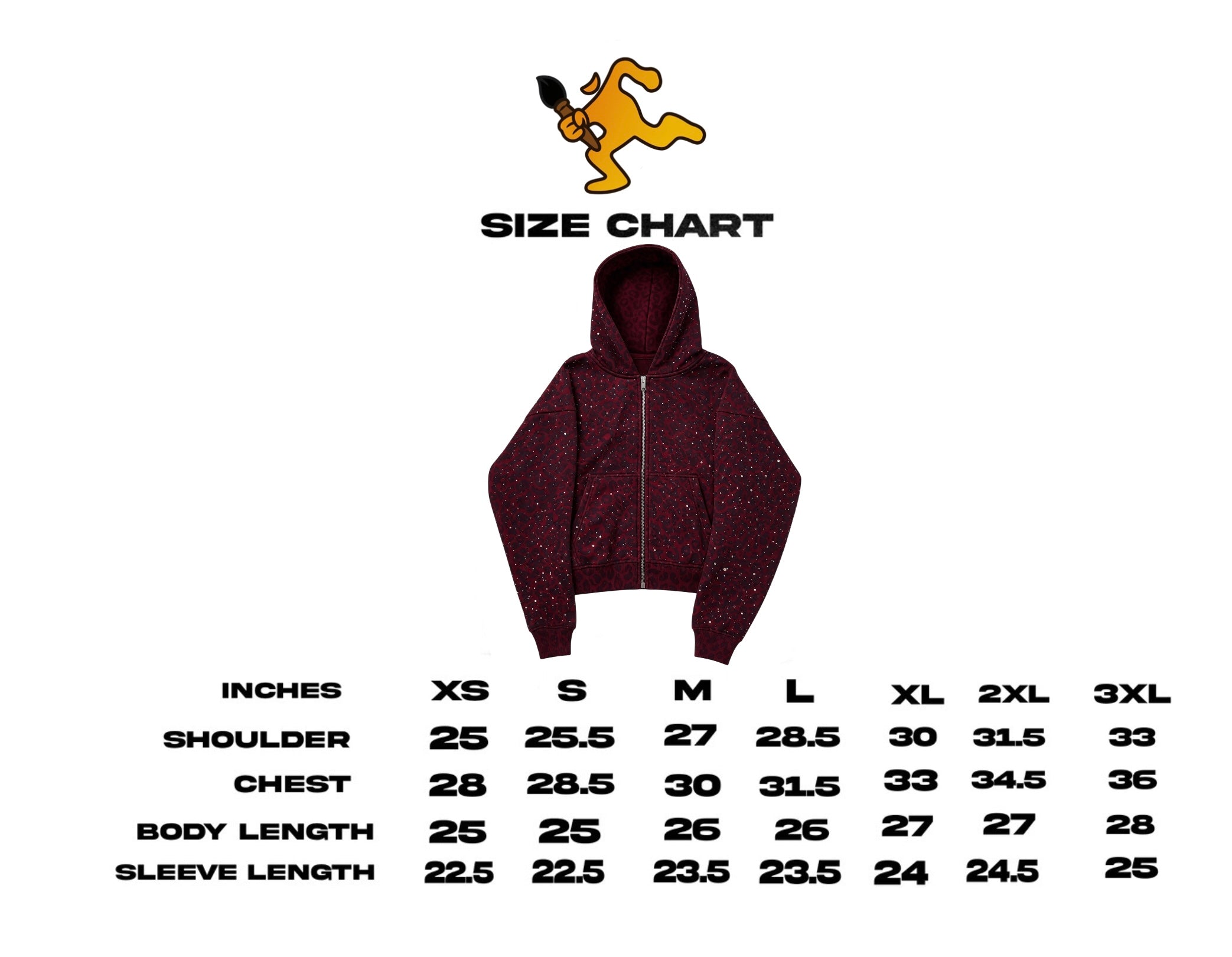 Red “Stardust” Diamond Cheetah Zip-Up