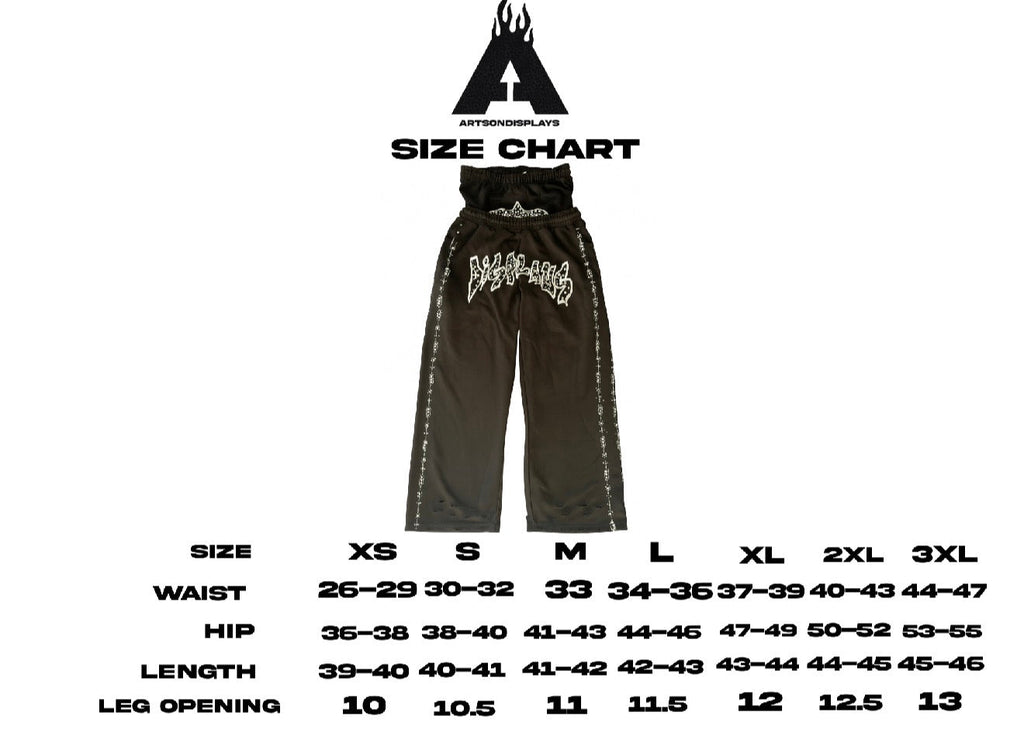 Double Waisted Rhinestone Sweatpants