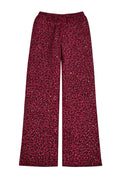 Pink “Stardust” Diamond Cheetah Sweatpants