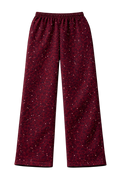 Red “Stardust” Diamond Cheetah Sweatpants