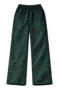 Turquoise “Stardust” Diamond Cheetah Sweatpants